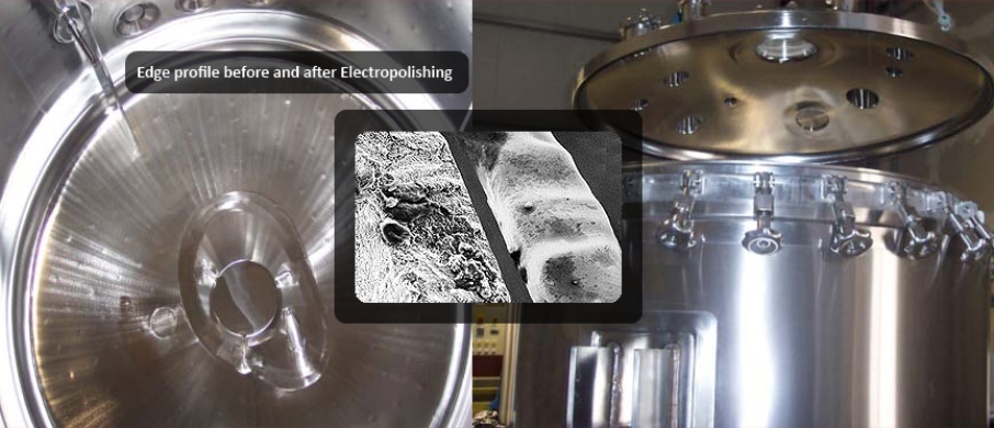 Stainless steel process plant